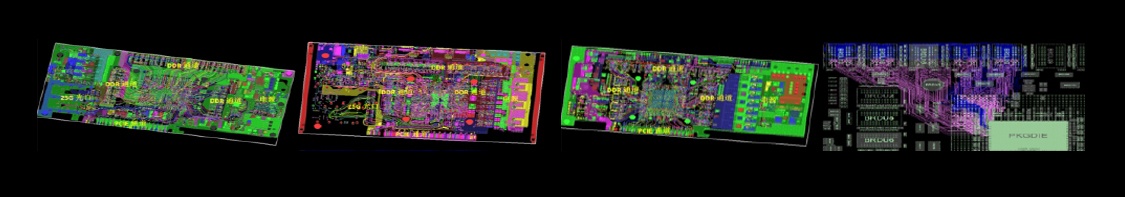 密集多通道LPDDR5算力卡，运行速率6400Mbps
